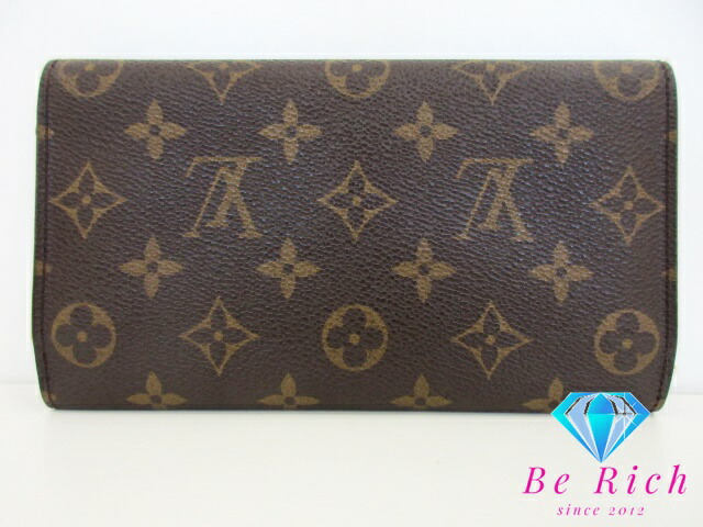 楽天市場】ルイ ヴィトン LOUIS VUITTON 三つ折り 長財布 M61215