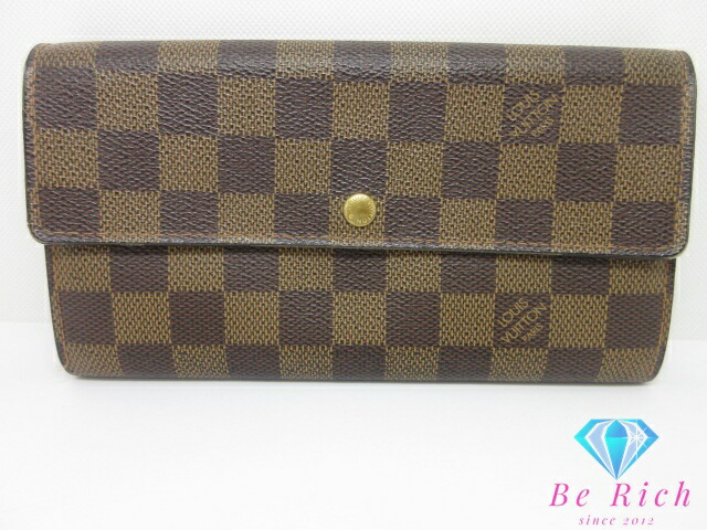 楽天市場】ルイ ヴィトン LOUIS VUITTON 長財布 ダミエ ポシェット