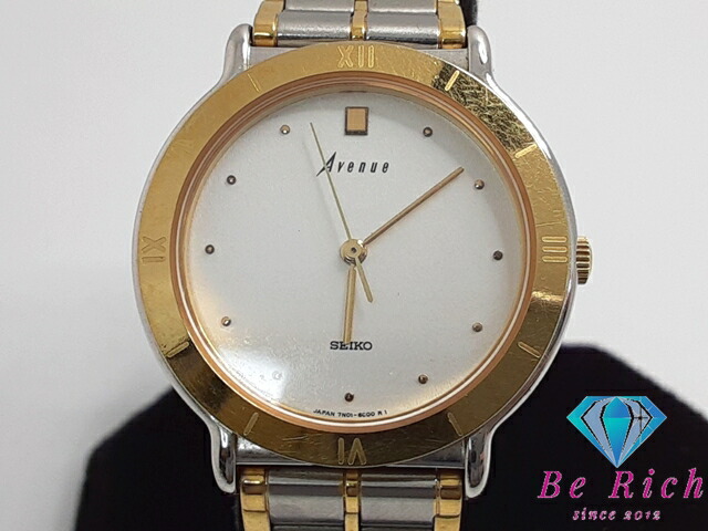 楽天市場】セイコー SEIKO アベニュー メンズ 腕時計 7N01-6B70 白