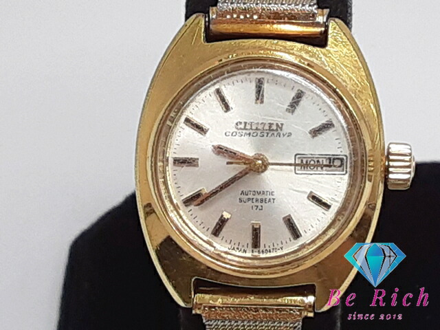 楽天市場】シチズン CITIZEN コスモスター V2 自動巻き レディース