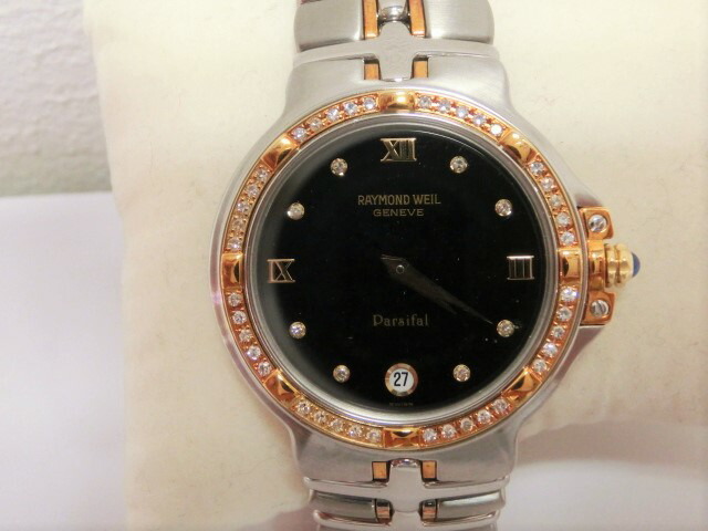 楽天市場】美品 レイモンドウィル メンズ 腕時計 9190 SS クォーツ