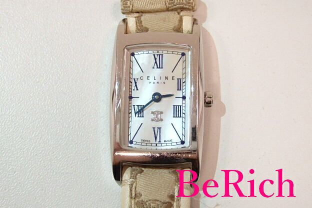 楽天市場】セリーヌ CELINE マカダム ブラゾン レディース 腕時計