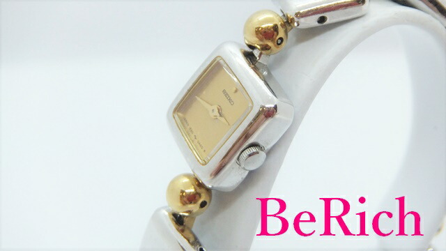 楽天市場】セイコー SEIKO レディース 腕時計 1E20-5A00 ゴールド 文字