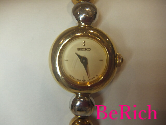 楽天市場】セイコー SEIKO レディース 腕時計 1E20-0070 ゴールド 文字