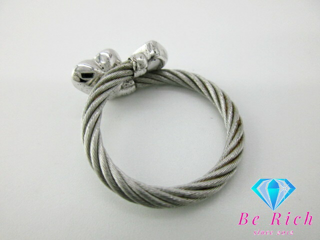 楽天市場】シャリオール CHARRIOL ハート モチーフ ワイヤー リング