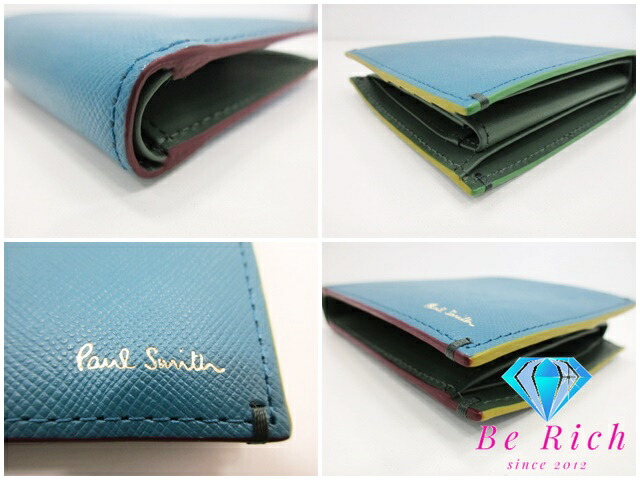 楽天市場】美品 ポールスミス Paul Smith メンズ 二つ折り財布 BPS594