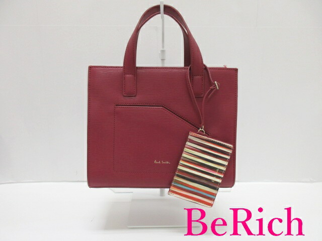 楽天市場】美品 ポール スミス Paul Smith 2way トートバッグ