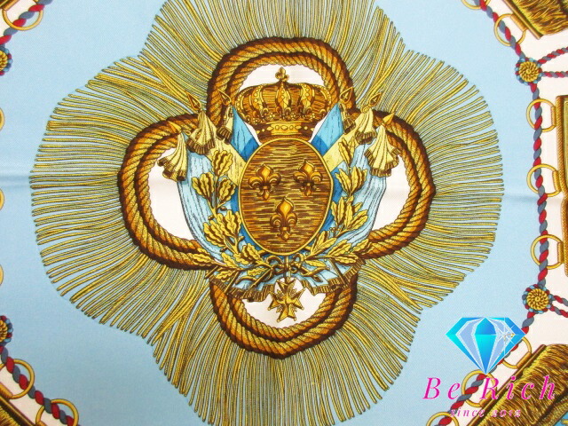 楽天市場】エルメス HERMES カレ 90 スカーフ Poste et Cavalerie