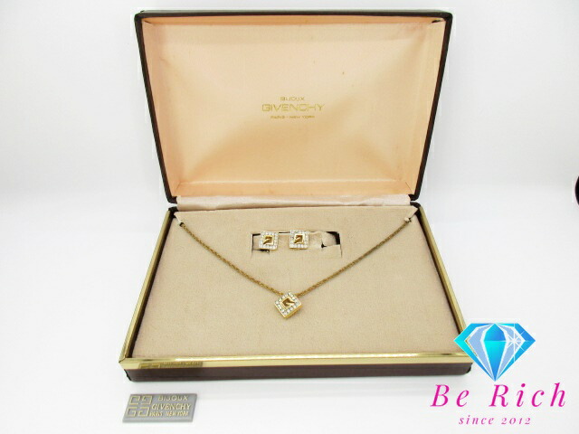 楽天市場】ジバンシィ GIVENCHY ラインストーン 付 スクエア型 ロゴ