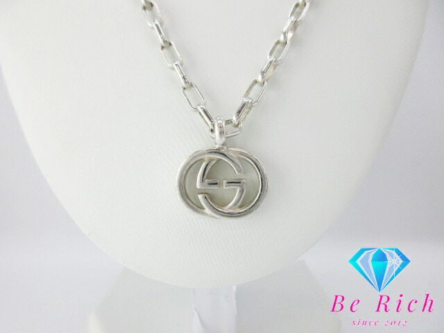 楽天市場】グッチ GUCCI Ag 925 シルバー インターロッキング G