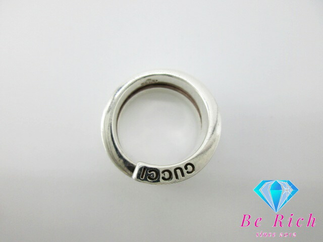 楽天市場】グッチ GUCCI スパイラル G スネーク リング 指輪 9号 SV Ag