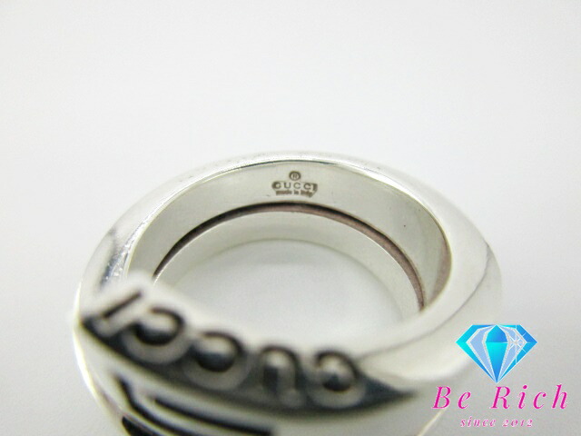 楽天市場】グッチ GUCCI スパイラル G スネーク リング 指輪 9号 SV Ag