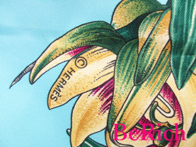 楽天市場】エルメス HERMES カレ 90 スカーフ パッションフラワー