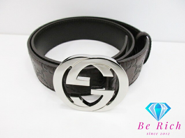 楽天市場】美品 グッチ GUCCI メンズ ベルト 114984 インター