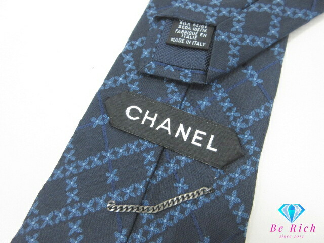 楽天市場】シャネル CHANEL ネクタイ 総柄 ココマーク ロゴ ブラック