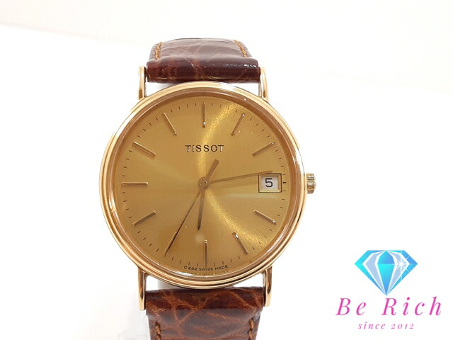 楽天市場】ティソ TISSOT メンズ 腕時計 デイト C282.G ゴールド