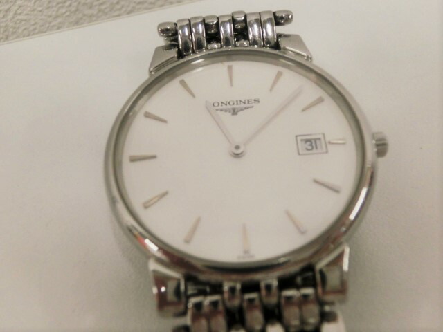 楽天市場】ロンジン メンズ 腕時計 L5 632 4 SS デイト ホワイト文字盤