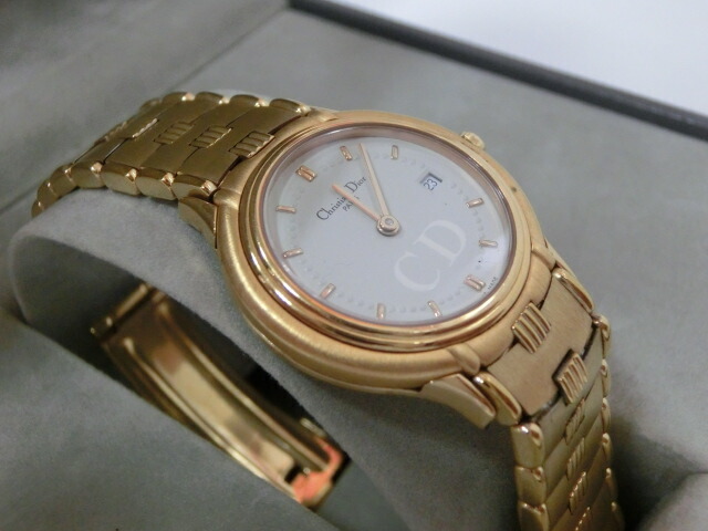 楽天市場】美品 Dior クリスチャン ディオール レディース 腕時計