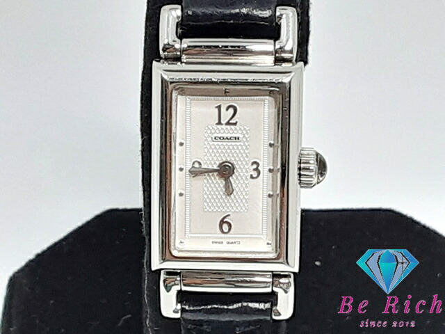 楽天市場】コーチ COACH レディース 腕時計 0820 ホワイト シルバー SS