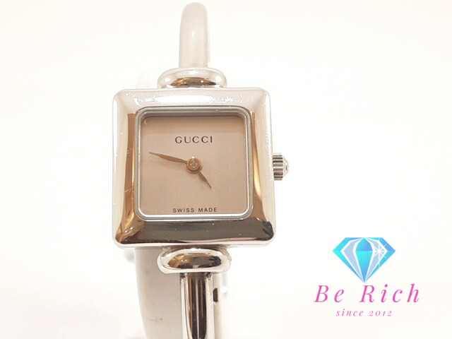 楽天市場】グッチ GUCCI レディース 腕時計 バングル ウォッチ 1000L