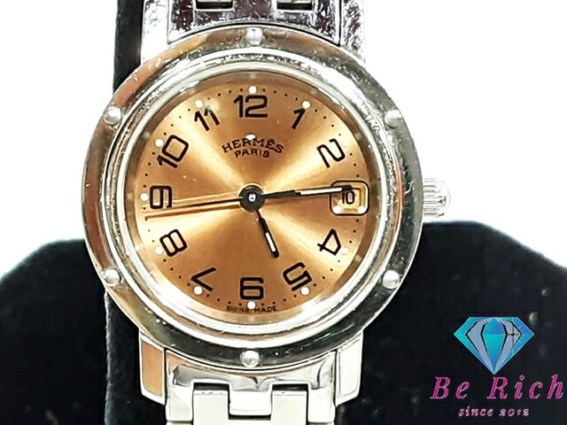 楽天市場】エルメス HERMES クリッパー CL4.210 レディース 腕時計