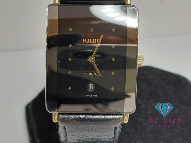 楽天市場】ラドー RADO フローレンス デイト 腕時計 160.3605.2N