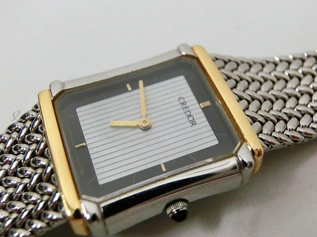 楽天市場】セイコー クレドール 8420-6690 SS/K18YG レディース