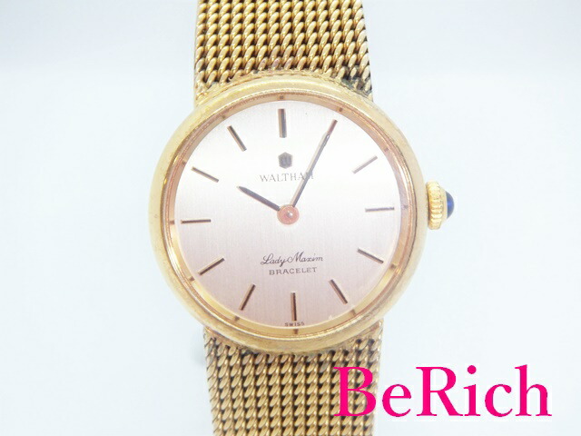 楽天市場】ウォルサム WALTHAM マキシム 手巻き レディース 腕時計