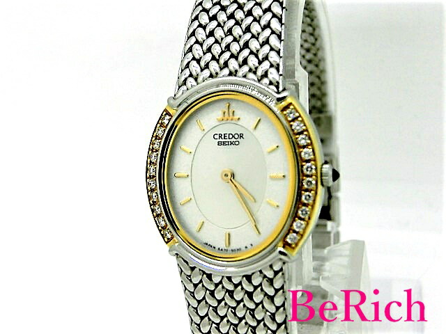 楽天市場】美品 セイコー クレドール 5A70-3000 ダイヤベゼル K18YG/SS