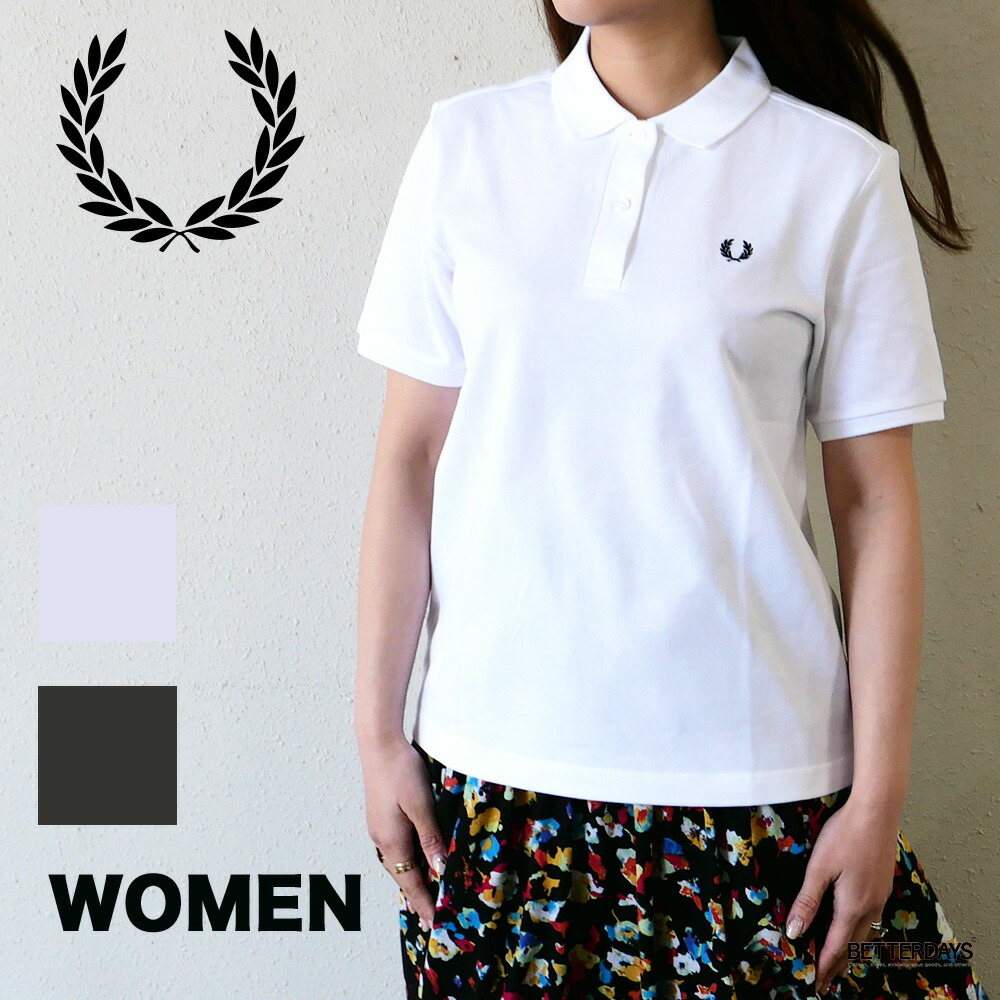 楽天市場】フレッドペリー ポロシャツ レディース FRED PERRY POLO