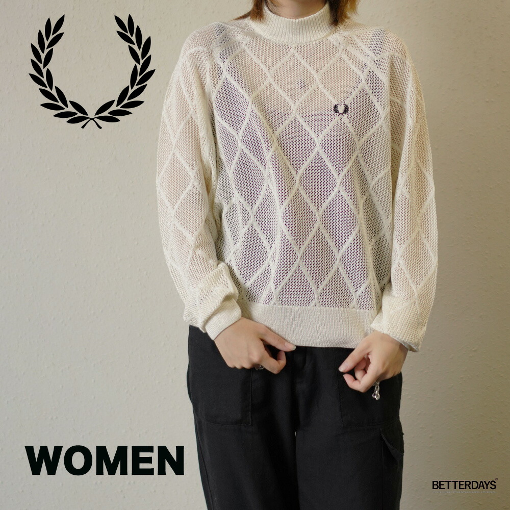 楽天市場】フレッドペリー セーター アーガイルの通販