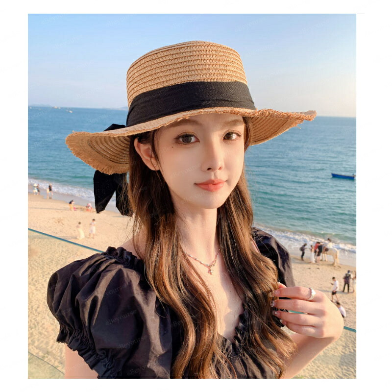 楽天市場】麦わら帽子 レディース ストローハット UVカット 折りたたみ