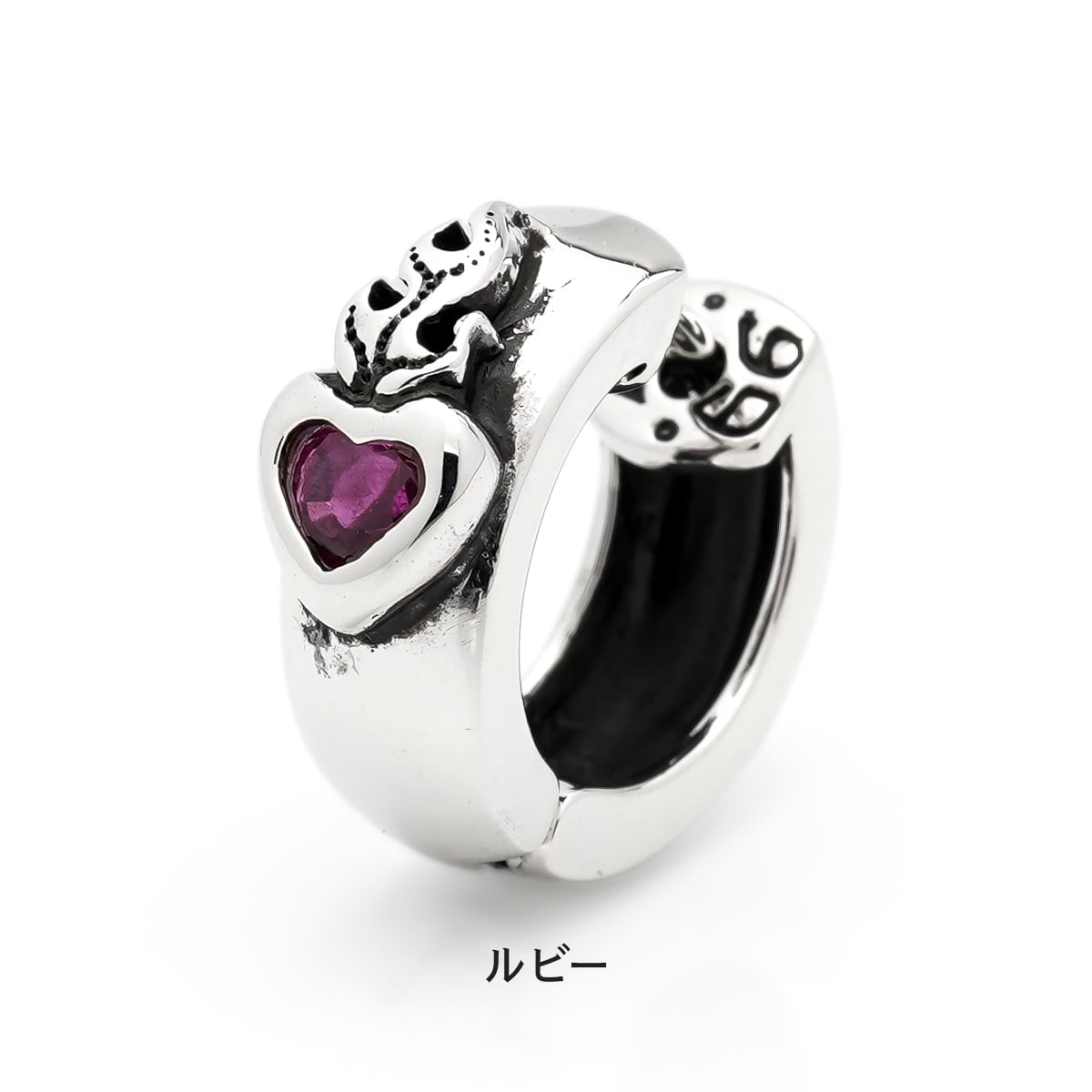 楽天市場】[公式] Leathers and Treasures セイクリッドハートピアス