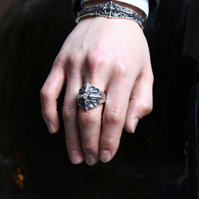 ブラッディーマリー シルバー925クロスモチーフ リング クロス