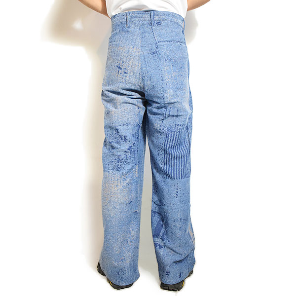 楽天市場】ファンダメンタル パンツ FDMTL BORO JAQUARD WIDE PANTS