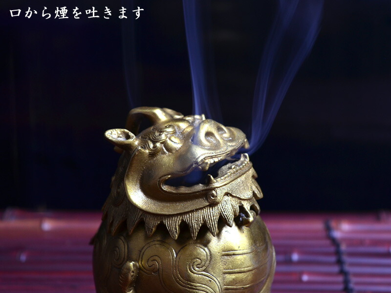 楽天市場】魔除けの貔貅（サン猊）香炉 風水置物 かわいい香炉 : 中国