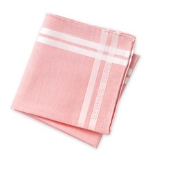 楽天市場】HERMES エルメス ハンカチ H182036G チーフ 09ピンクローズ