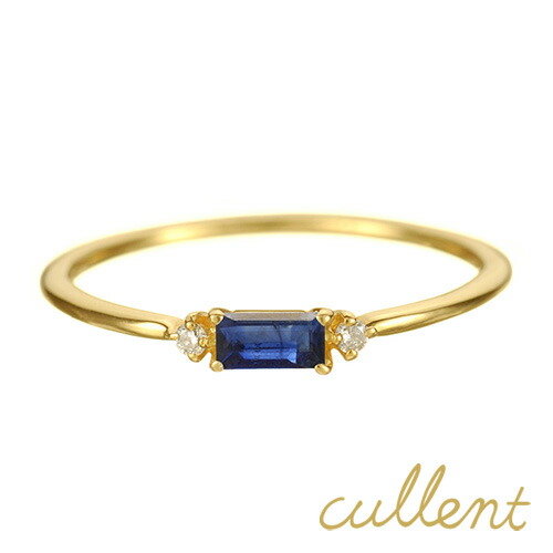 楽天市場】K18サファイア リング classico サファイア リング 指輪 K18