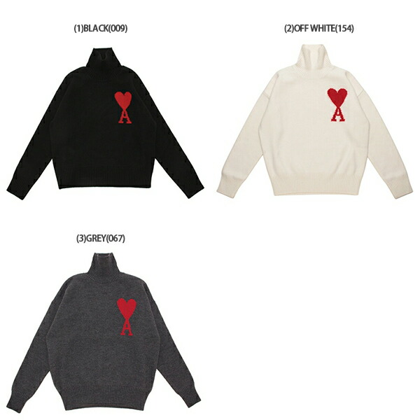 楽天市場】アミパリス ニット セーター メンズ AMI PARIS BFUKS40201