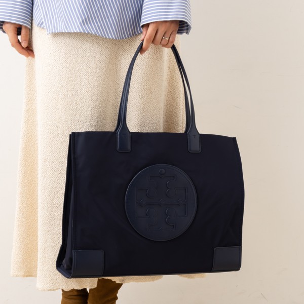 楽天市場】トリーバーチ トートバッグ エラ ネイビー レディース TORY