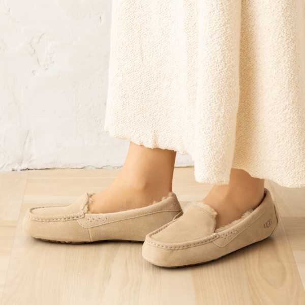楽天市場】UGG アンスレー アグ モカシン レディース ANSLEY ムートン