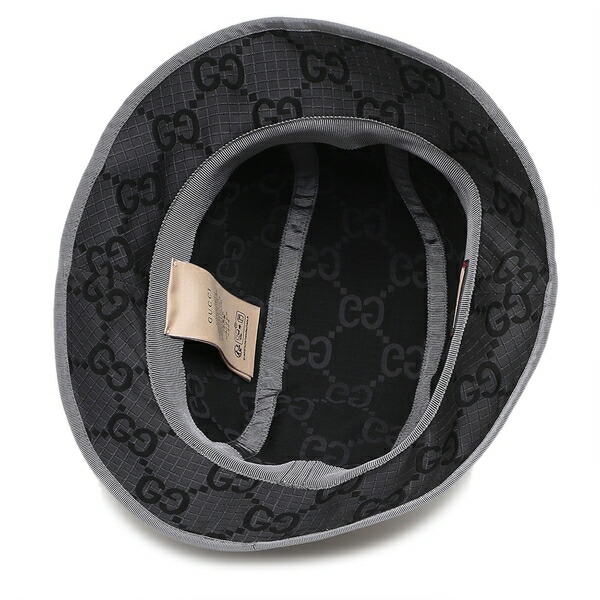 楽天市場】グッチ 帽子 GGパターン グレー ブラック メンズ GUCCI