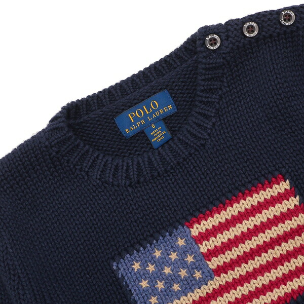楽天市場】ポロラルフローレン 子供服 ニット セーター フラッグ