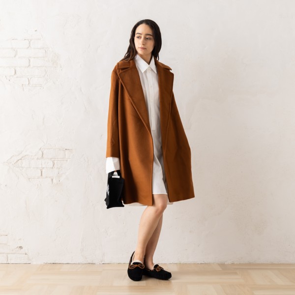 楽天市場】マックスマーラ コート タイガー Max Mara Studio ブラウン