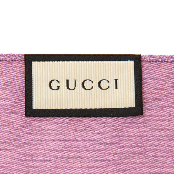 楽天市場】グッチ スカーフ バンダナ ストール ピンク レディース