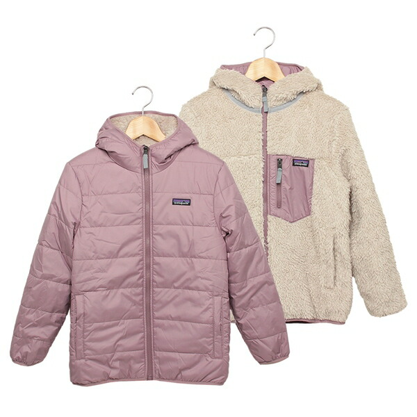 楽天市場】パタゴニア 子供服 フーディー ピンク キッズ PATAGONIA