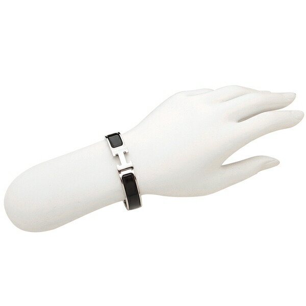 楽天市場】エルメス ブレスレット バングル クリックH ブラック