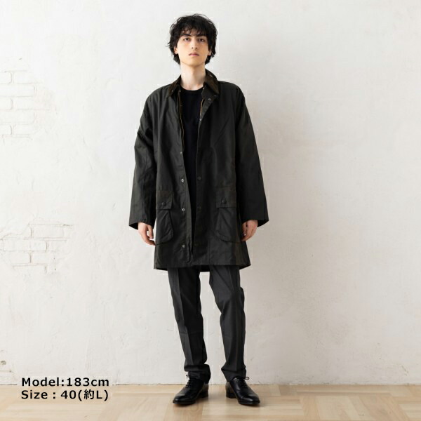 楽天市場】バブアー コート カーキグリーン メンズ Barbour MWX0009