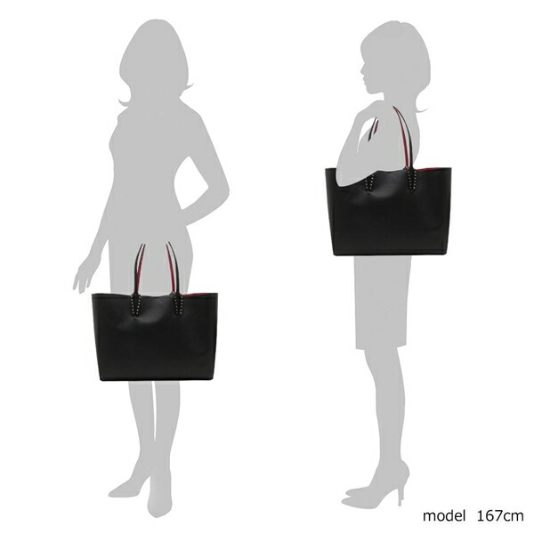 楽天市場】クリスチャンルブタン トートバッグ カバタ ポーチ付き