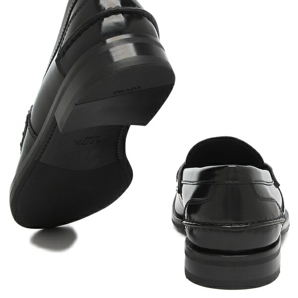 楽天市場】プラダ ローファー オックスフォード ブラック メンズ PRADA
